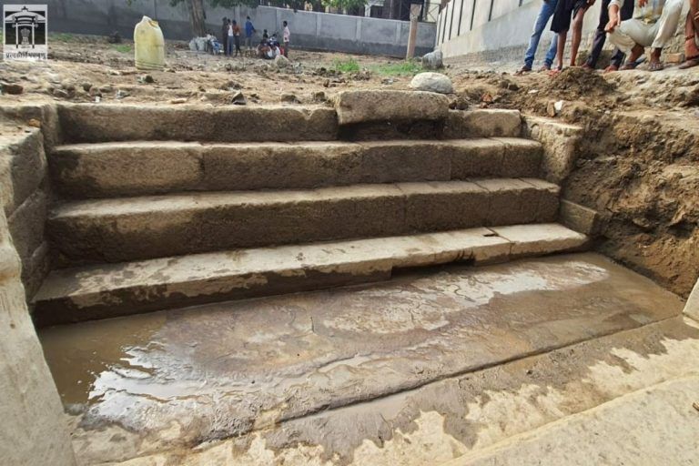 Priceless Discoveries From Gupta Period in Uttar Pradesh’s Etah Include Temple stairs, Inscription